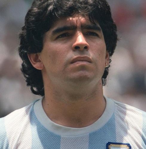 Диего Марадона в составе сборной Аргентины. Фото газеты «Olé».